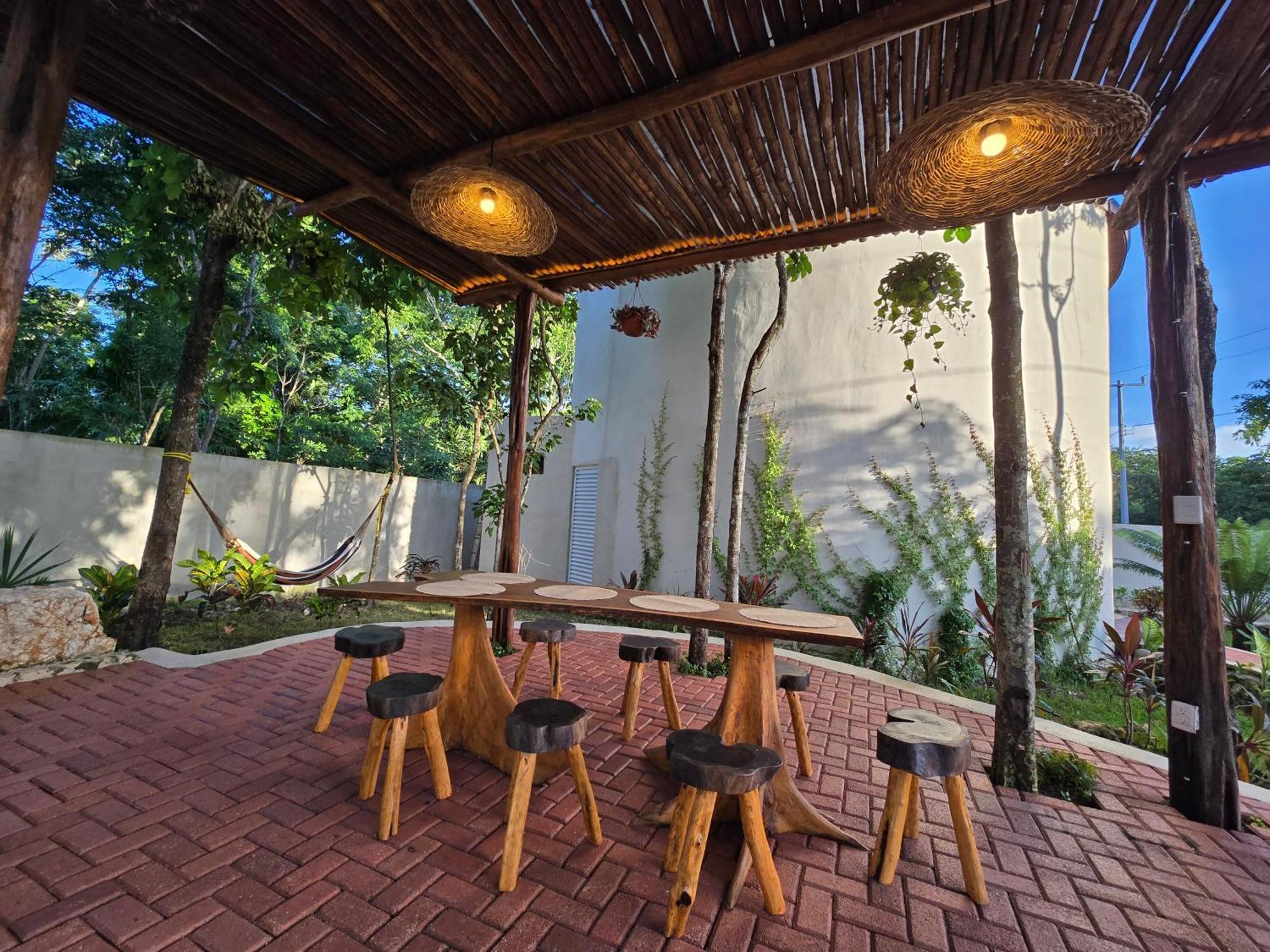 Villa Con Jacuzzi En Bacalar Buenavista  Exterior photo