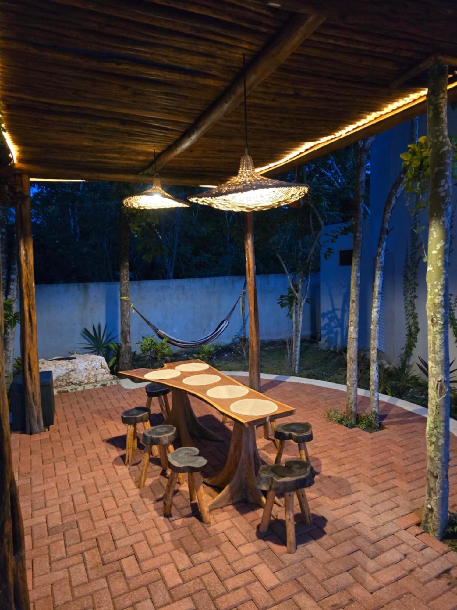 Villa Con Jacuzzi En Bacalar Buenavista  Exterior photo