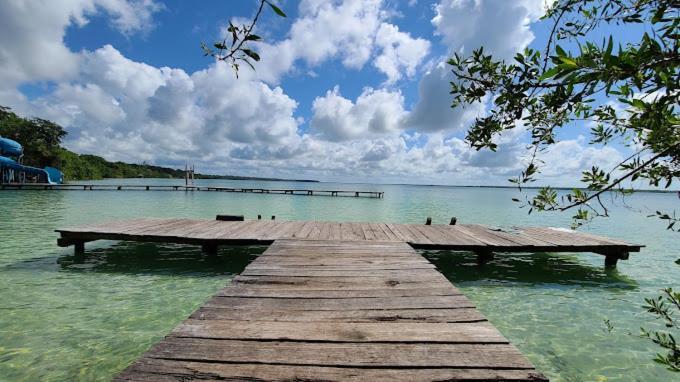 Villa Con Jacuzzi En Bacalar Buenavista  Exterior photo